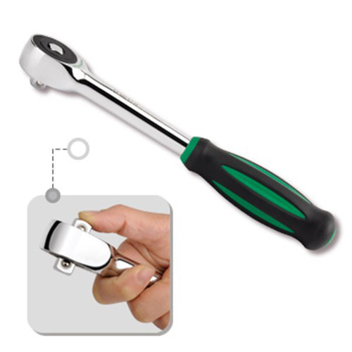 Трещотка ротационная с переставным квадратом 1/2" TOPTUL 60 зубцов CJTV1629 Харьков - изображение 2