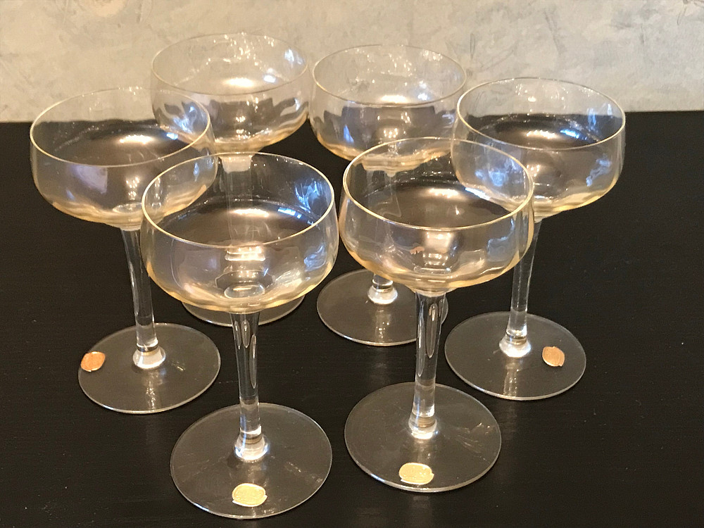 Набоp из 6 фужеров-креманок тонкого богемского стекла. Дніпро - зображення 8