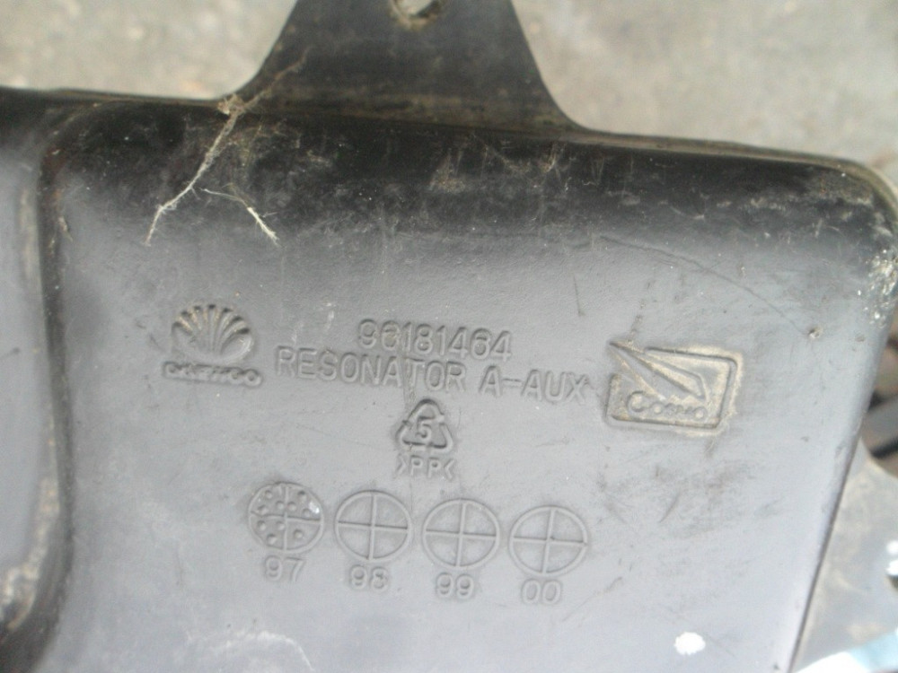 GM 96181464, Резонатор повітряного фільтра Деу Леганза 2.0 16V, оригінал Винница - изображение 4