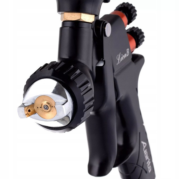 Краскопульт пневматический LVMP верх.п/б 600мл, 1,4мм AUARITA LION-B-1.4LM Харьков - изображение 5