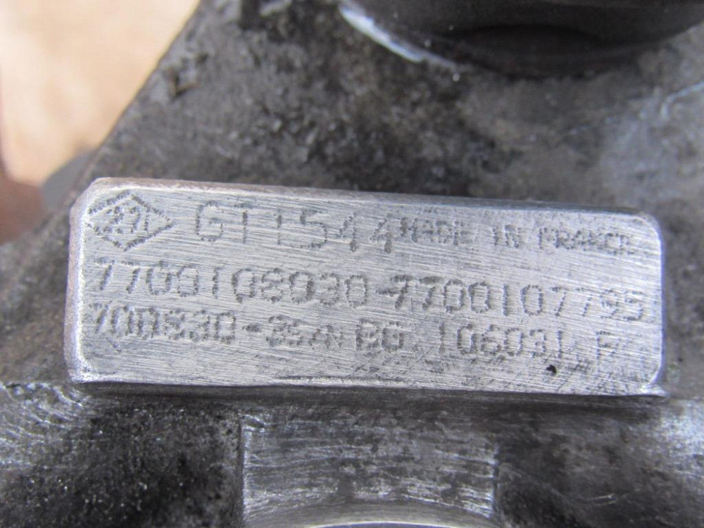 Турбина Renault Kangoo 1.9 DTi 1997-2007 (7700108030) Ковель - изображение 4