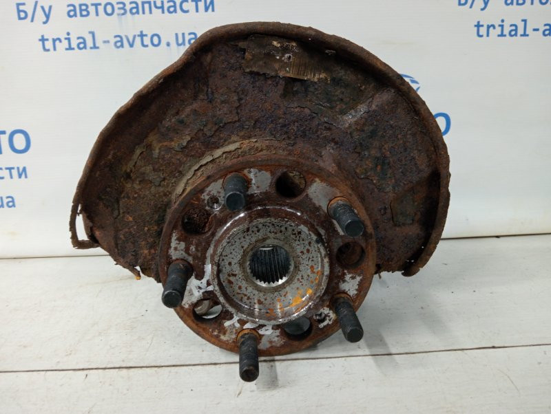 Кулак поворотный правый со ступицей SsangYong Rexton Y250 2.7 D27DT 2006 (б/у) Київ - зображення 1