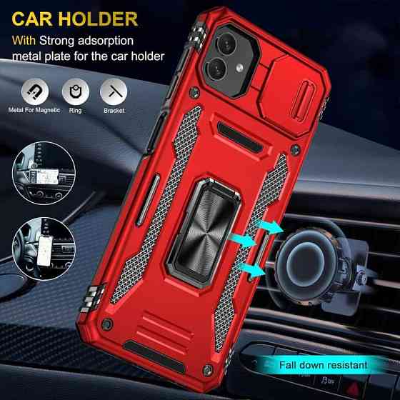 Ударопрочный чехол Camshield Army Ring для Samsung Galaxy A07 Херсон