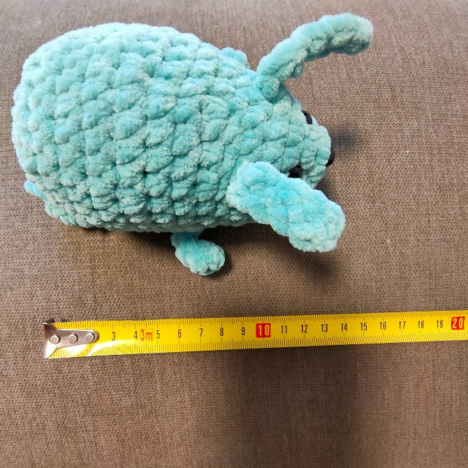 Іграшка в'язана Зайчик заєць маленька ручна робота Нововолынск - изображение 2