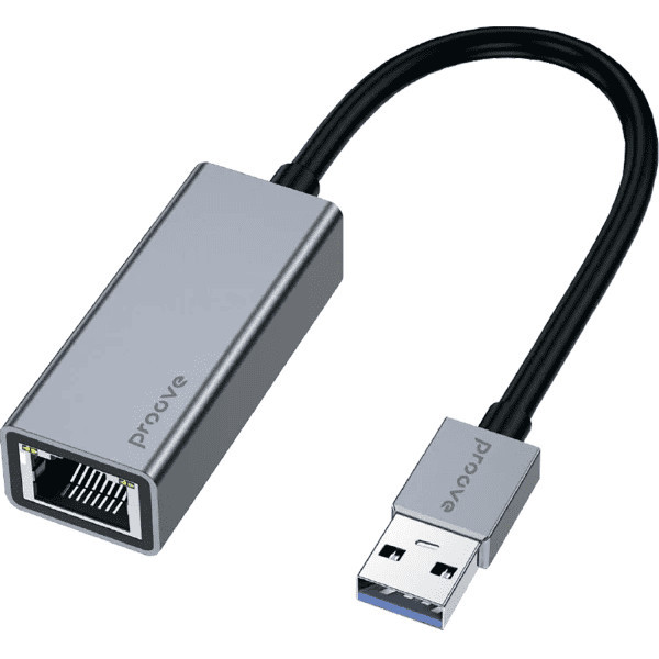 Адаптер OTG Proove Extension RJ45 to USB Silver (RJEX00102001) Харків - зображення 1