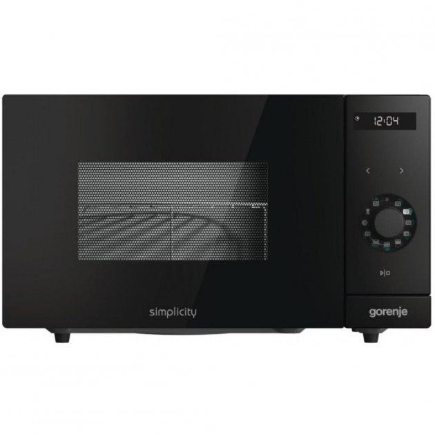 Мікрохвильова піч Gorenje MO-235-SYB 23 л чорна Київ - зображення 1