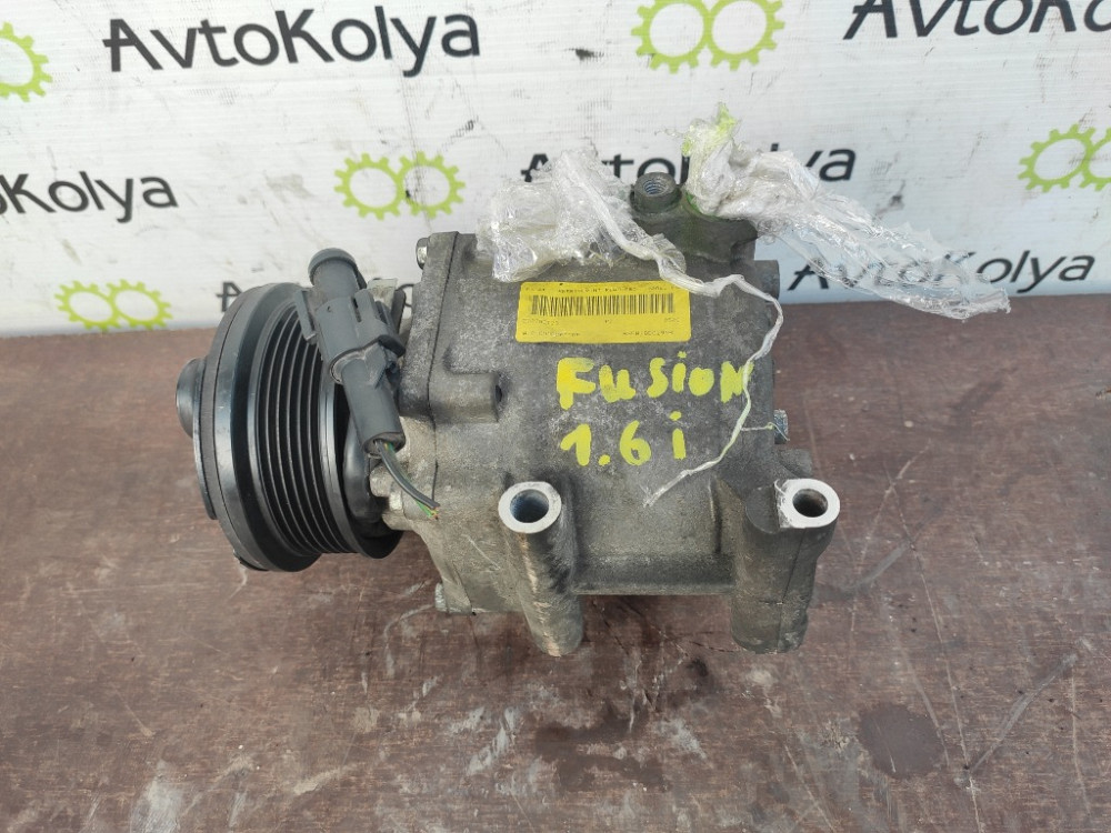 Компрессор кондиционера 1.4 / 1.6 бензин Ford Fusion 2002-2012 (6S6H-19D629-AB) Ковель - зображення 4