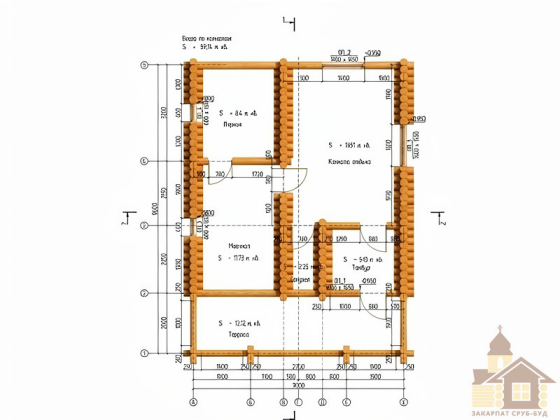 Купити баню закарпатську під ключ для компанії Одеса