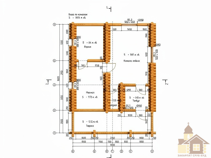 Купити баню закарпатську під ключ для компанії Одесса - изображение 3