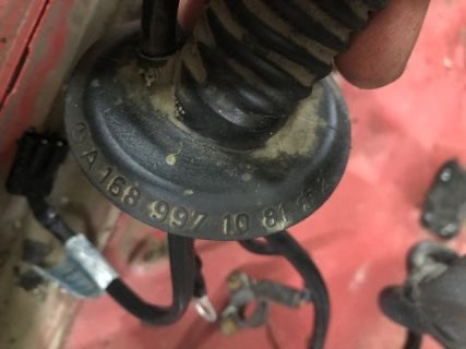 Бу жгут проводов аккумулятора Mercedes W168, A1685400230, A1689971081 Кропивницкий - изображение 3