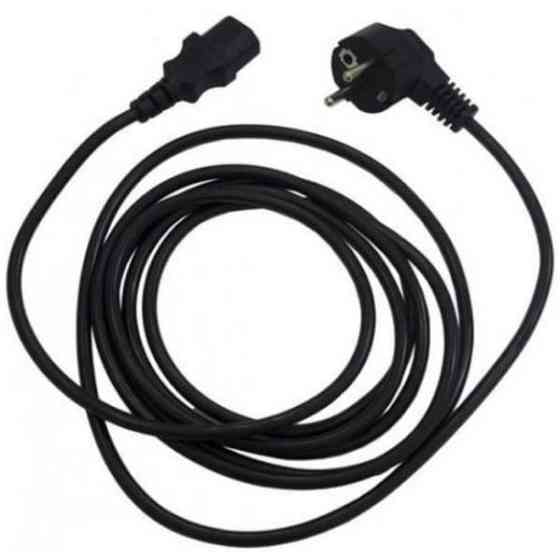DM Кабель живлення для ПК Asta 250 В, 13 A, 15/ м, BS 1363/A - C13 Black Харків