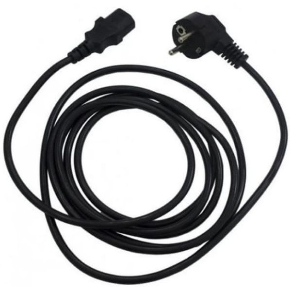 DM Кабель живлення для ПК Asta 250 В, 13 A, 15/ м, BS 1363/A - C13 Black Харків - зображення 4