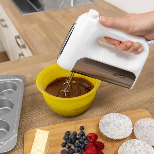 Міксер ручной First FA-5262 500 Вт белый Київ - зображення 3