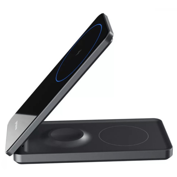 Бездротовий зарядний пристрій Proove Metal Edge 3 in 1 Gray (WSME15010003) (Код товару:39349) Харків - зображення 4