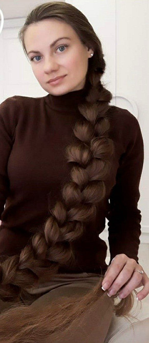 Я купую волосся від 35 см у ЛЬВОВІ Дорого Приватний формат співпраці Вайцбер 0961002722 Львів - зображення 1