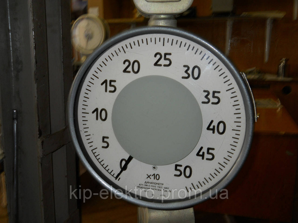 Динамометр ДПУ-500-2 (ДПУ-50-2; ДПУ-500/2; ДПУ-500-2; ДПУ) 500 кN (50 т) Київ - зображення 1