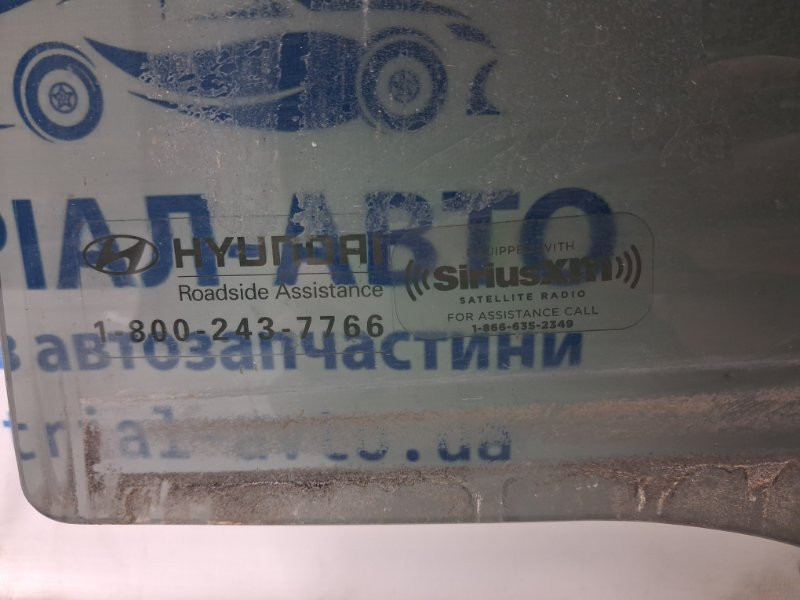 Стекло двери заднее левое Hyundai Santa fe DM 2.4 БЕНЗИН G4KJ 2012 (б/у) Киев - изображение 2