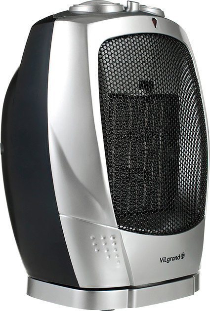 Тепловентилятор ViLgrand VFC159T 1500 Вт черный Київ - зображення 2