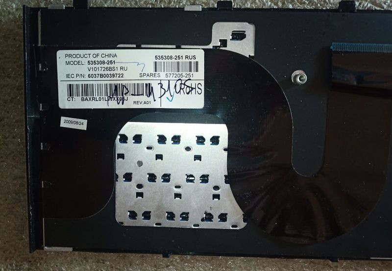 Клавиатура HP V101726BS1 Київ - зображення 3