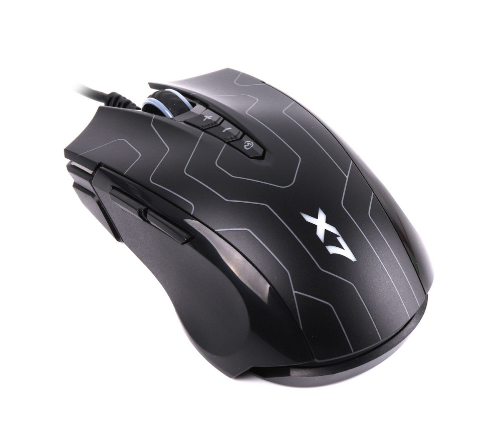 Мышь компьютерная проводная A4Tech X7 Oscar Neon X89 Maze мультиколор Киев - изображение 4