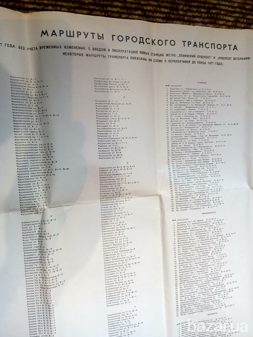 Карта туристская схема Ленинград. Ленинград Кижи Львов - изображение 3