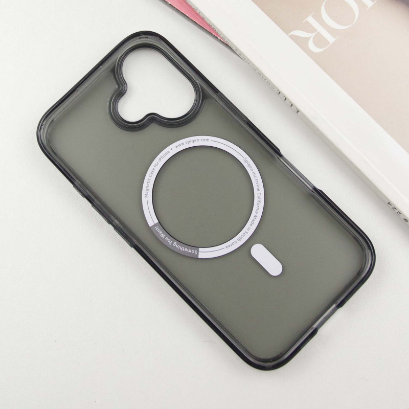 Чехол SGP Black Matte Magnetic Fit для Apple iPhone 16 Plus (6.7") Херсон - изображение 3