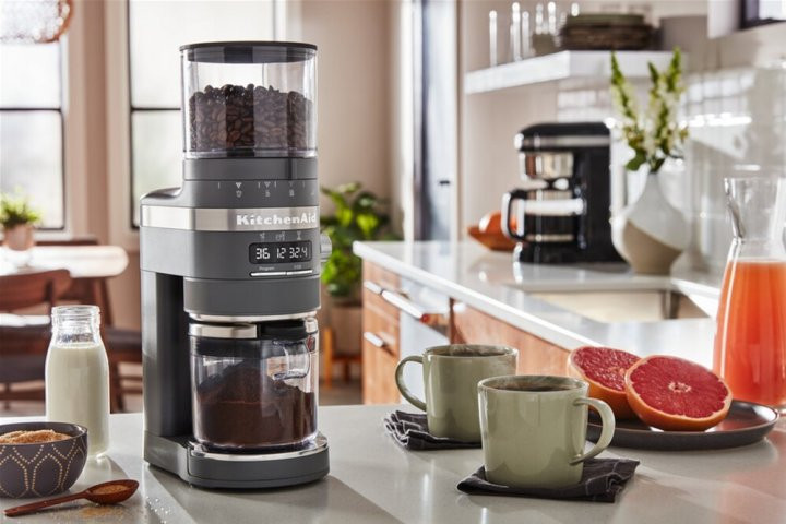 Кофемолка KitchenAid Artisan 5KСG8433EDG 150 Вт темно-серая Київ - зображення 7