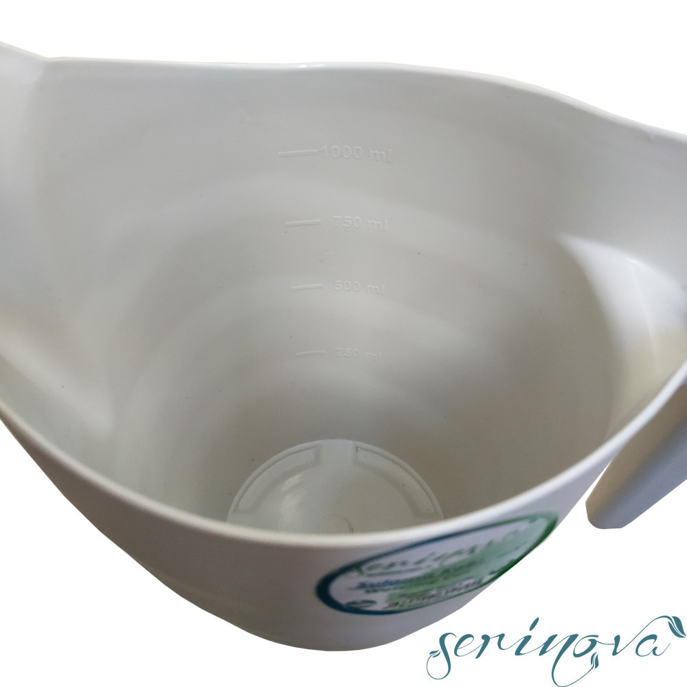 Лейка для цветов 1 л бело-серый Киев - изображение 4