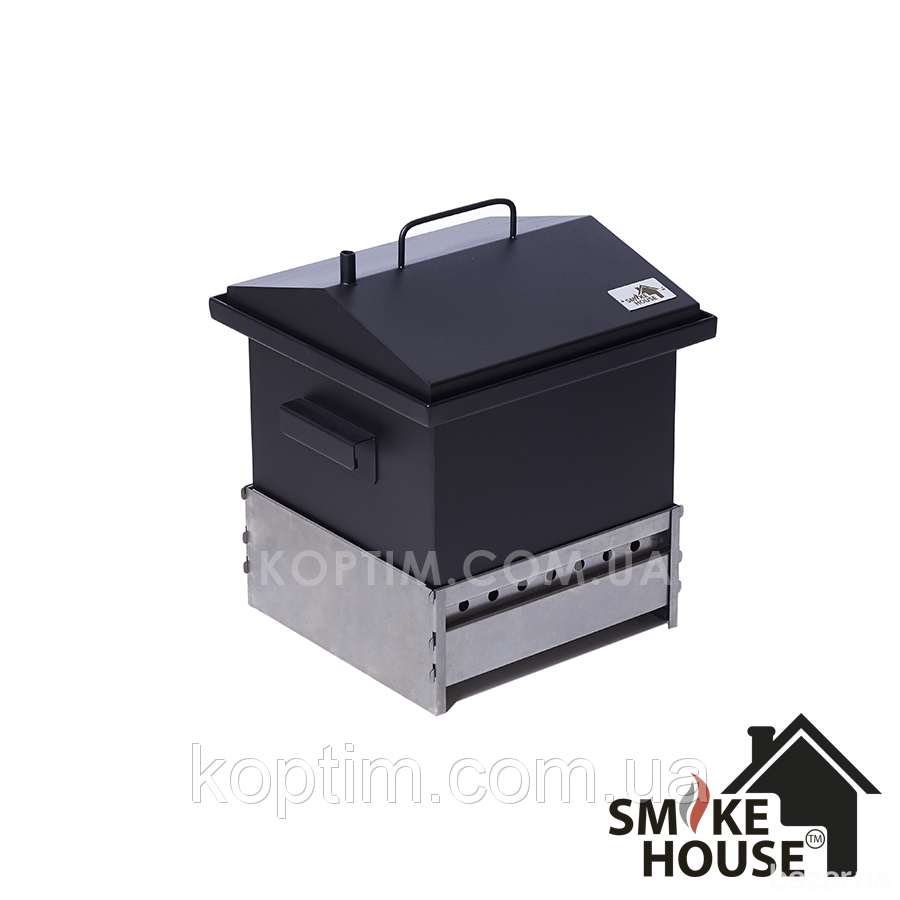 Коптильня с черного металла SmokeHouse S Thermo Харків - зображення 6