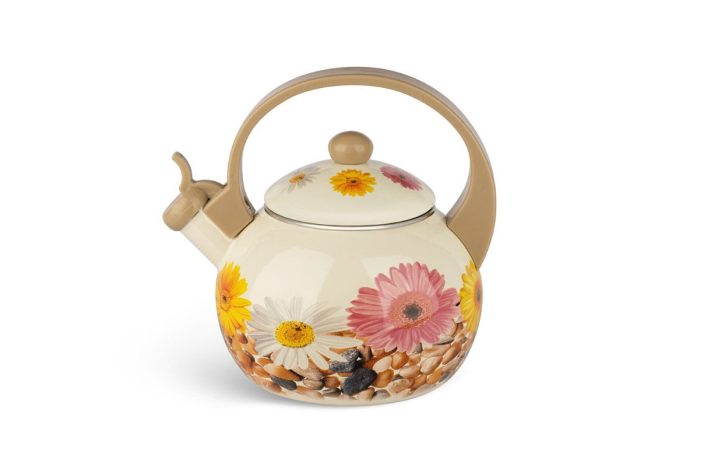 Чайник із свистком Edenberg Flowers 6 EB-1745-6 2.2 л Киев - изображение 1