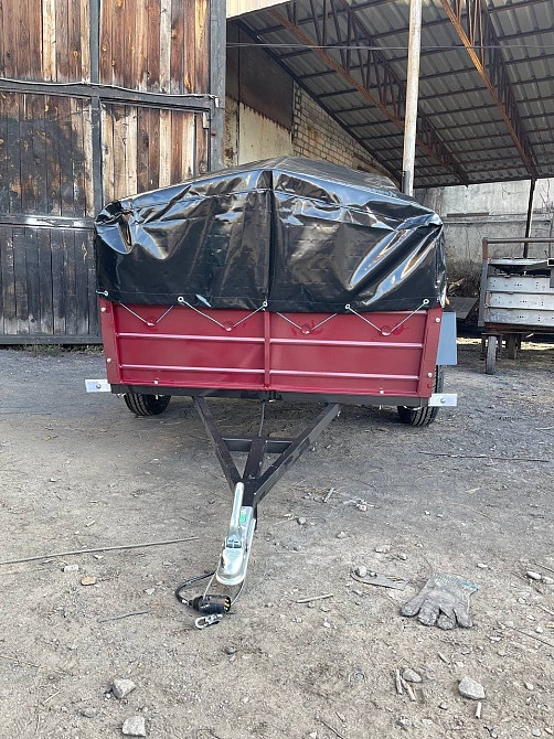 Купити одновісний причіп 150х130х35 заводу Дніпро Коцюбинское - изображение 4