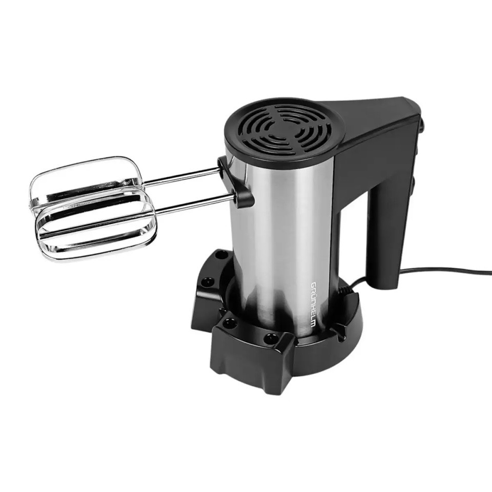 Миксер ручной Grunhelm GRM629 400 Вт серебристый Київ - зображення 4