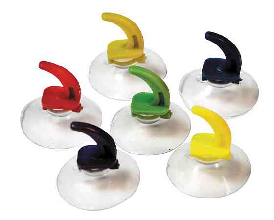 Крючок на вакуумной присоске ГОСПОДАР набор 20 шт 92-0250 Харьков