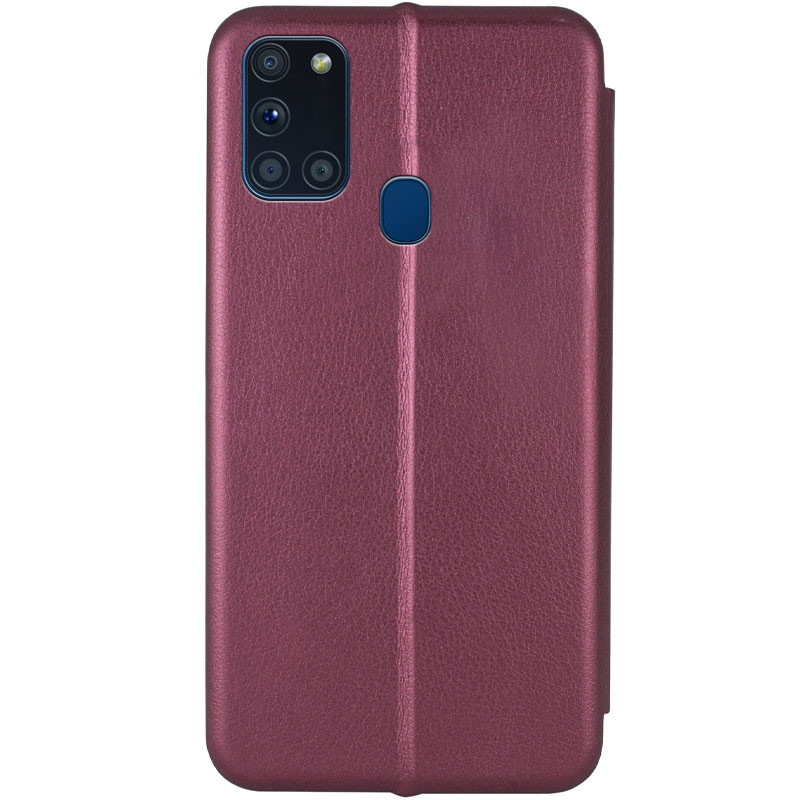 Кожаный чехол-книжка Classy для Samsung Galaxy A21s Херсон - изображение 3