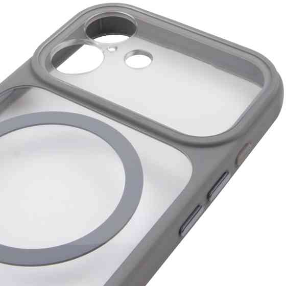 Чехол TPU+PC GETMAN Moon Clear with MagSafe для Apple iPhone 16 (6.1") Херсон