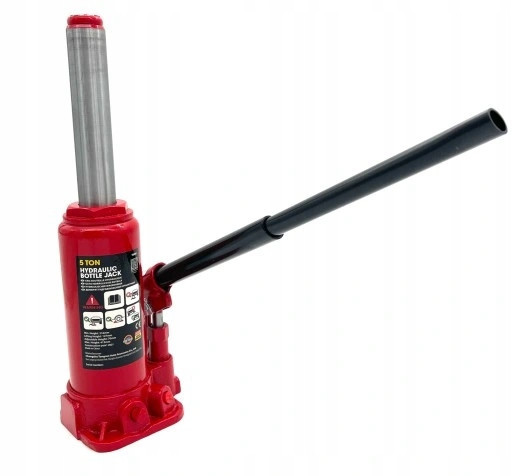 Домкрат 5т 216-413 мм бутылочный в кейсе TORIN T90504S Харьков - изображение 3