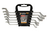 Ключи накидные MASTERTOOL SATIN FINISH набор 6 шт (6–17 мм) CrV DIN 838 72-3106 Харків