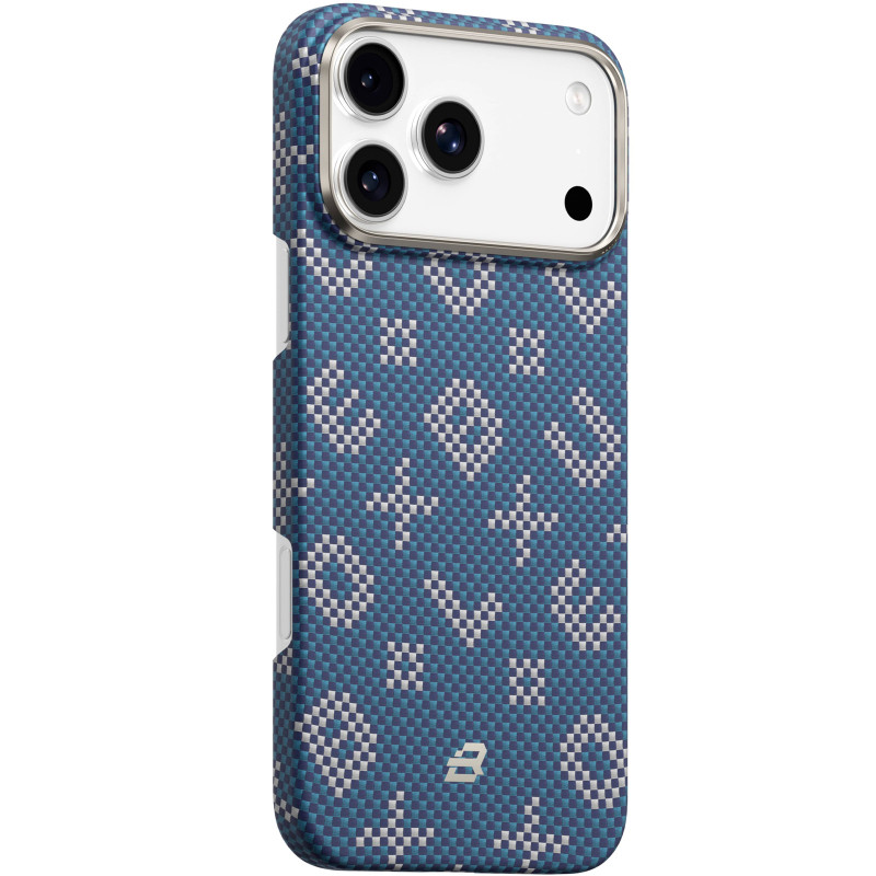 TPU+PC чехол Blueo Gilded Tactile Woven with Magnetic Fit для Apple iPhone 17 Pro Max (6.9") Херсон - зображення 1