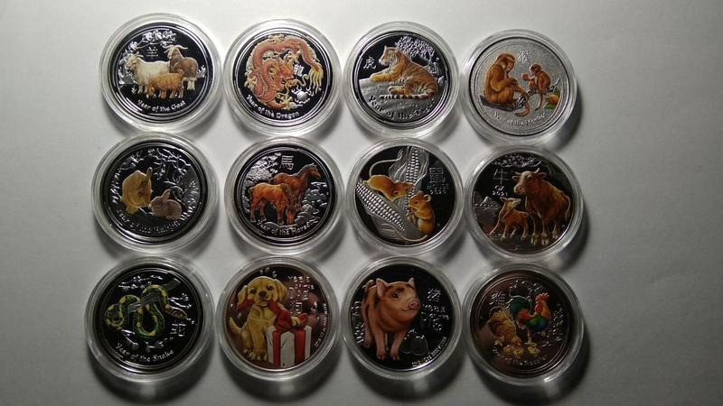 1 долар. Австралія. Рік кролика. Рівне - зображення 3