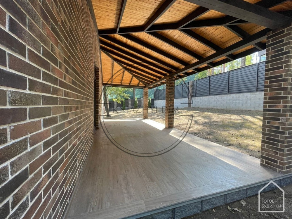 Будинок під чистове оздоблення на просторій ділянці 8 соток, з навісом на 2 авто | Розташований біля Київ - зображення 12