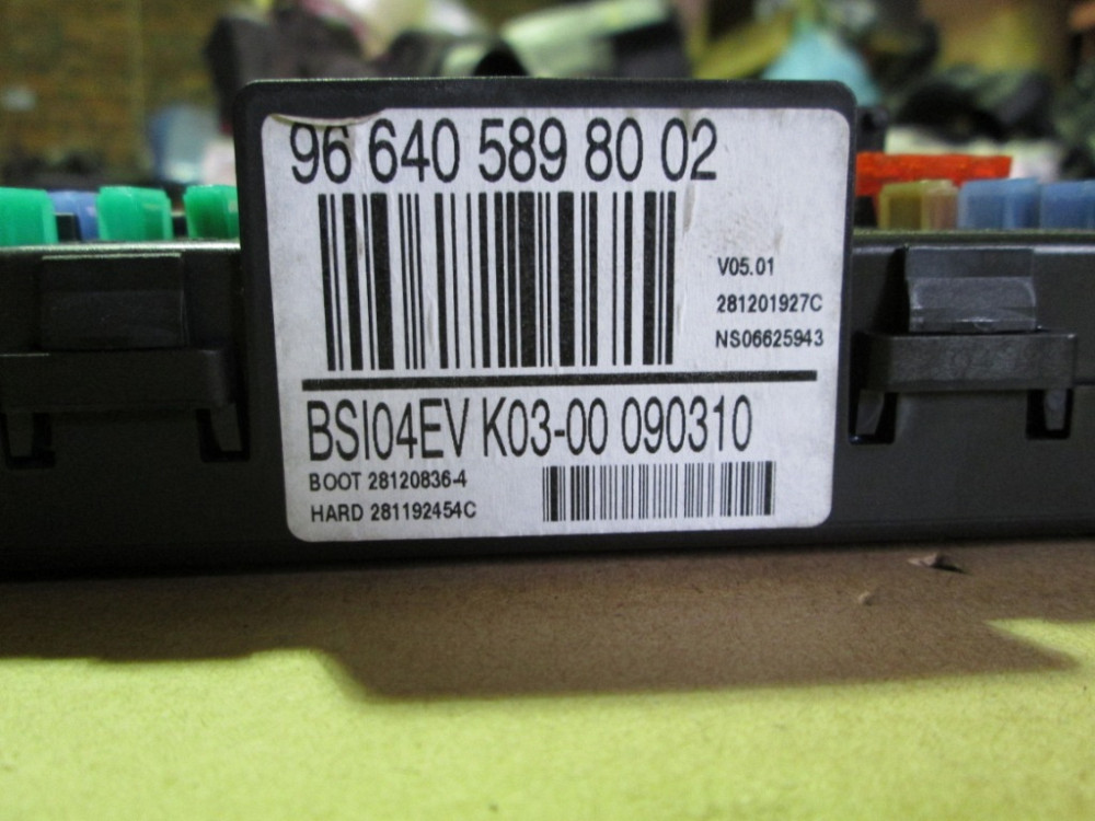 Блок управления двигателем Peugeot Partner 1.6 hdi 2008-2015 (0281013872) Ковель - зображення 3