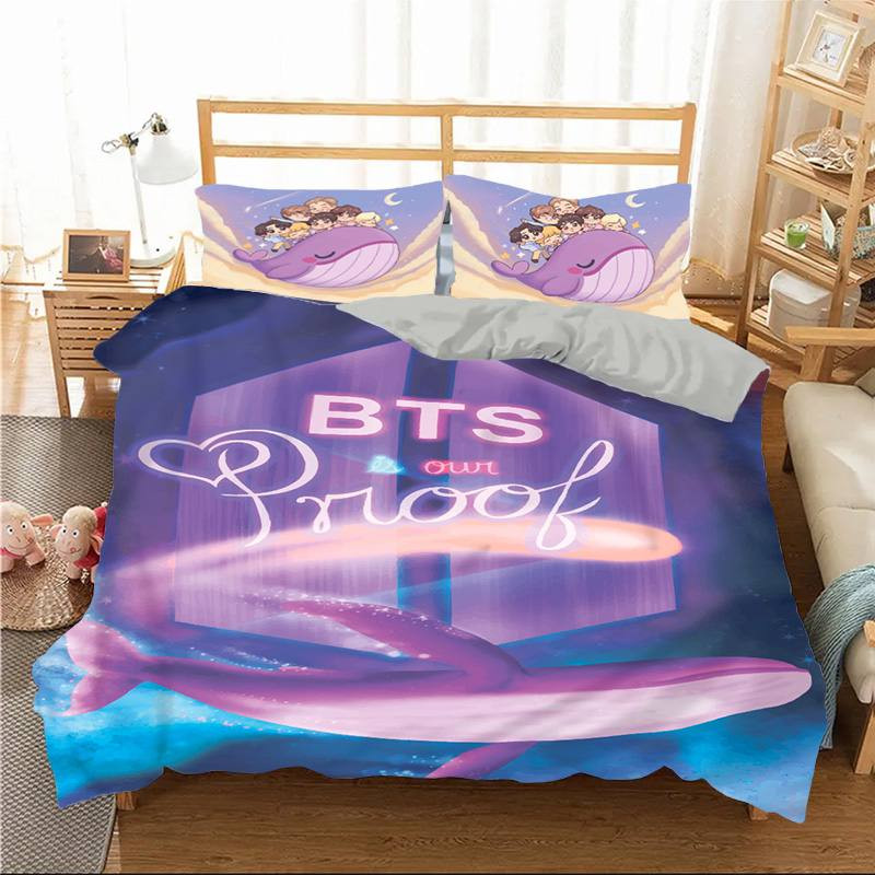 Постільна білизна з плюш-велюру BTS our Proof 2977 13516 215×150 см Киев - изображение 1