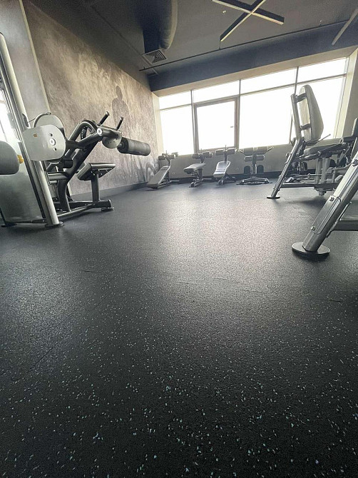 Резиновые маты ПАЗЛ 1000х1000х8 мм для тренажерных залов Київ - зображення 10