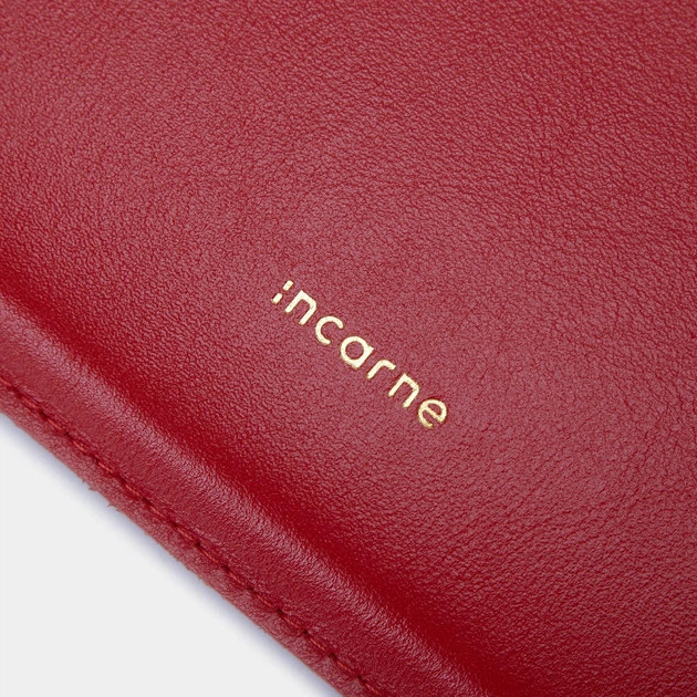 Чехол для ноутбука классический Incarne Cline для MacBook Air 13" 2018-2025 cline-red-air-13 красный Киев - изображение 6