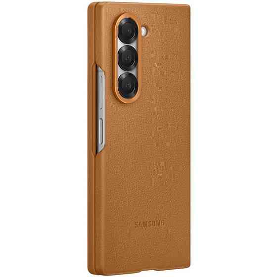 Кожаный чехол Leather Case (AAA) для Samsung Galaxy Z Fold7 Херсон