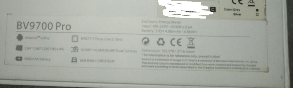 Смартфон Blackview bv9700 pro 6/128GB Київ - зображення 8