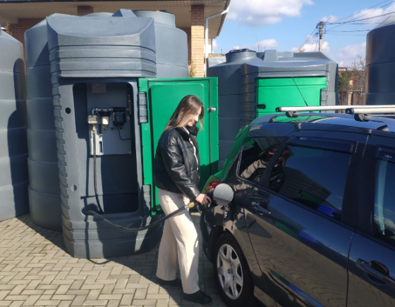 Двохстінні резервуари Metria 2500л, 5000л, 9000л для дизпалива Луцк