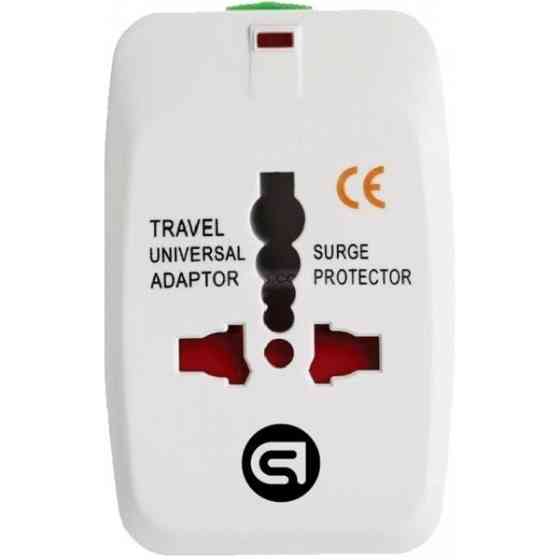 Мережевий адаптер ArmorStandart універсальний для подорожей White (ARM63461) Харьков