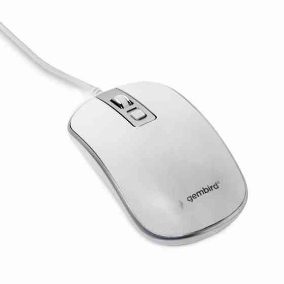 Мишка GEMBIRD MUS-4B-06-WS USB White/Silver (Код товару:42658) Харьков