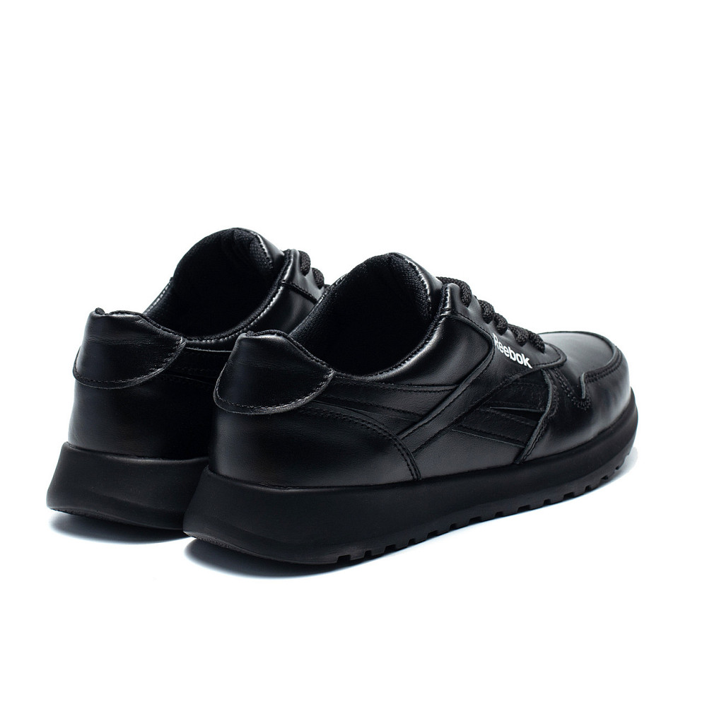 Підліткові шкіряні кросівки Classic Black Київ - зображення 4